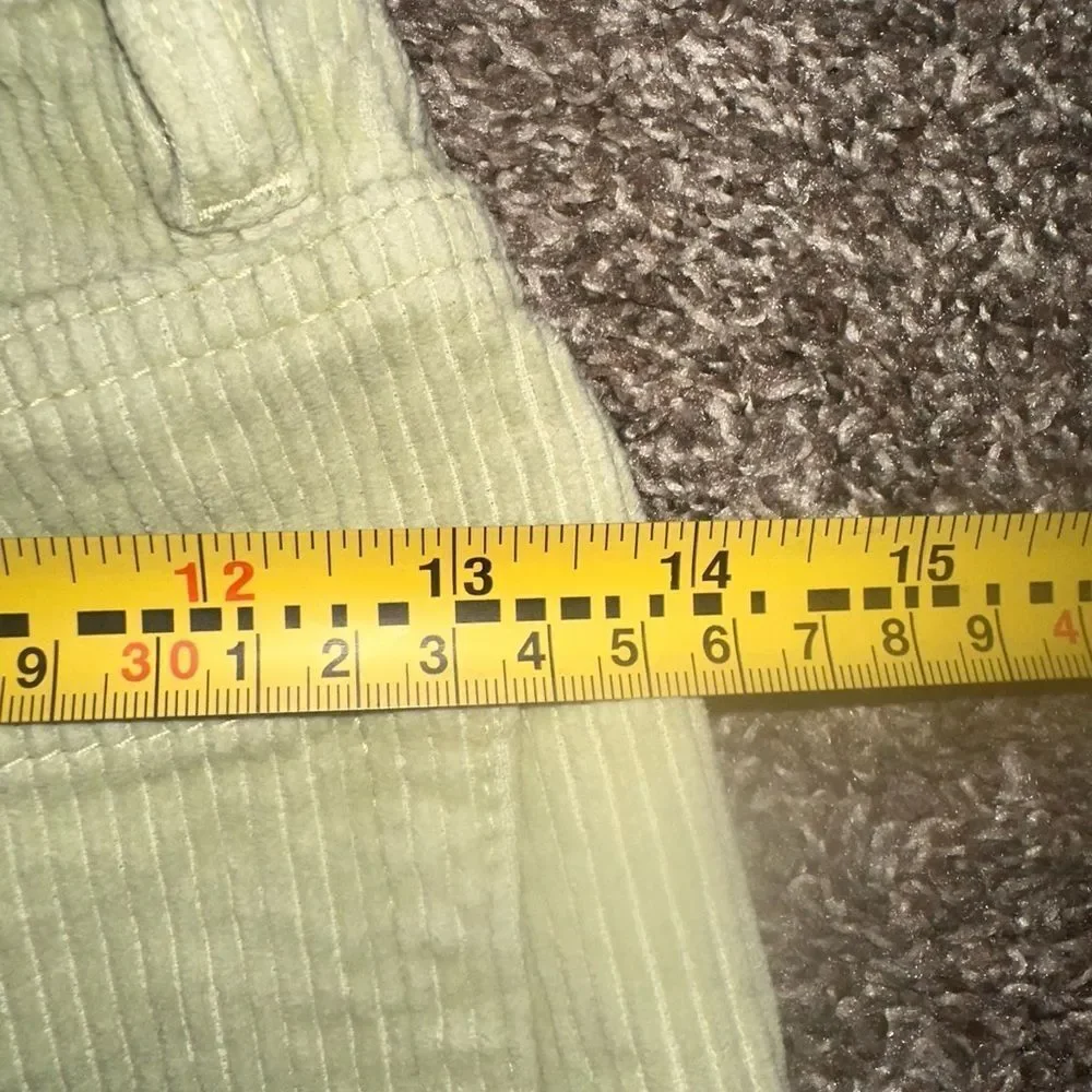 Green Corduroy PacSun Jeans